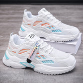 Men's Sports Korean Style Trendy Clunky Resin Sneakers